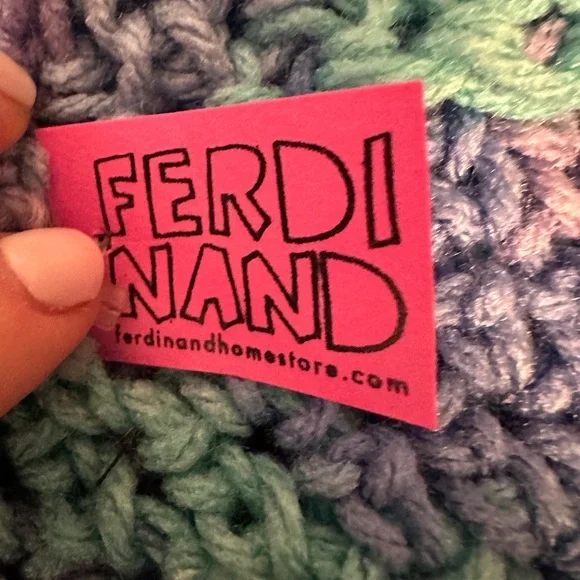 Multicolor Made by Hand Crochet Knit Women Top Small/Medium - Picture 5 of 7